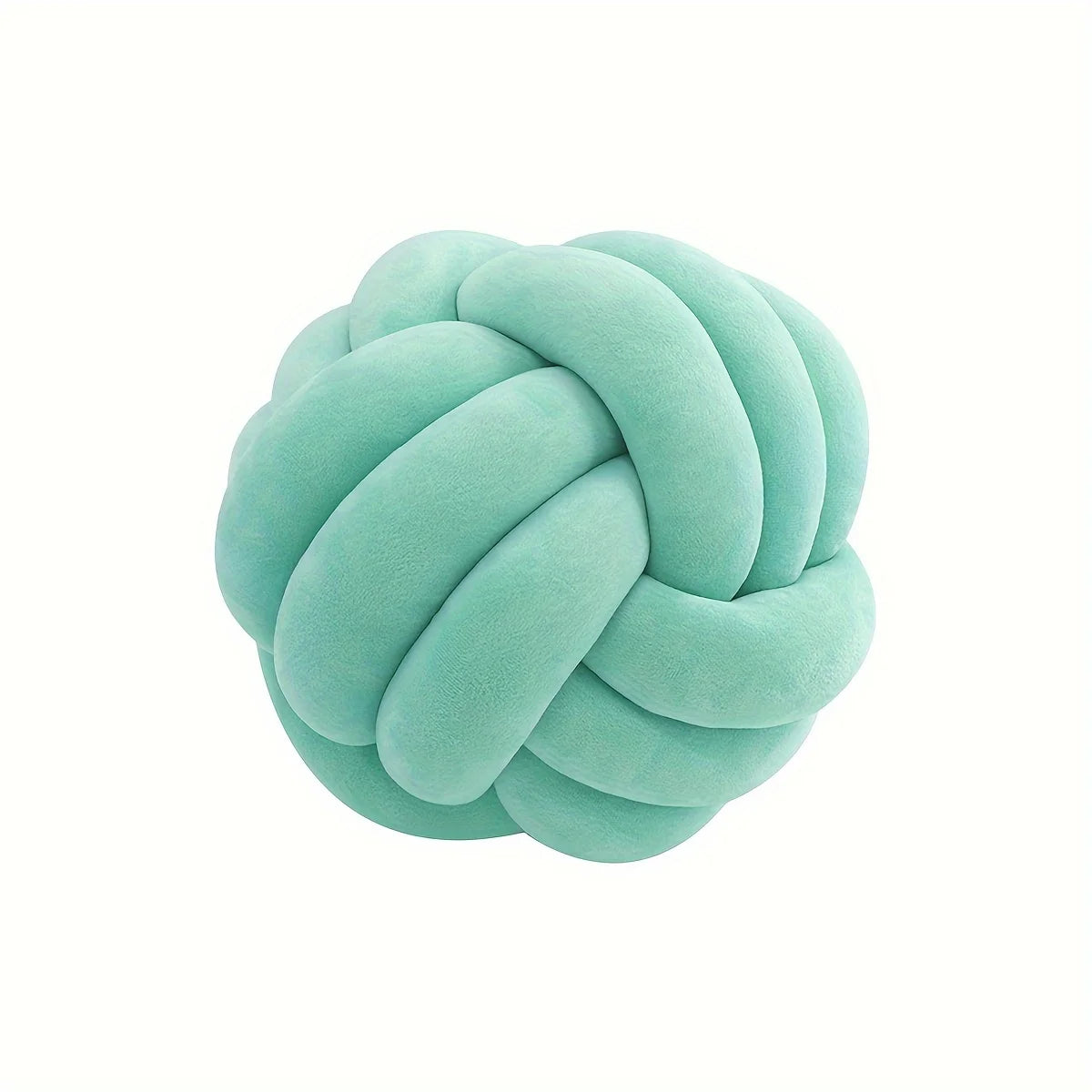 Striped Knot Pillow – Handmade Soft Poly-Cotton Comfort & Modern