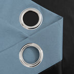 Solid Blackout Curtains with Grommets – Elegant Light-Blocking Drapes, Total Privacy & Comfort