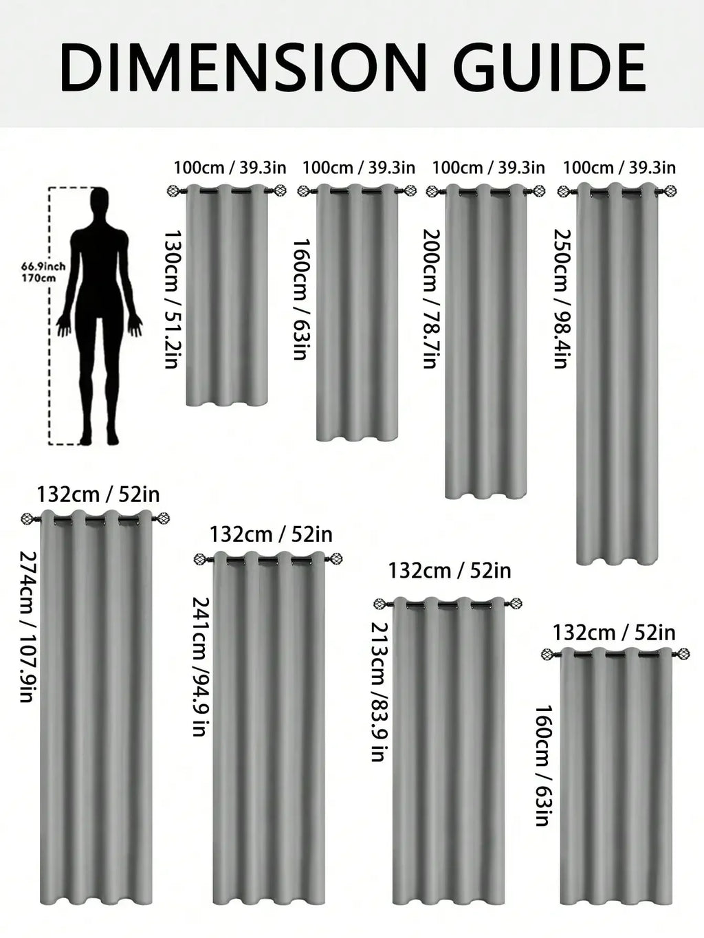 Solid Blackout Curtains with Grommets – Elegant Light-Blocking Drapes, Total Privacy & Comfort