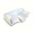 Ergonomic Cotton Pillow – Soft & Lightweight Comfort, Perfect for Side, Back & Stomach Sleepers