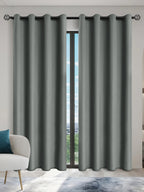 Solid Blackout Curtains with Grommets – Elegant Light-Blocking Drapes, Total Privacy & Comfort
