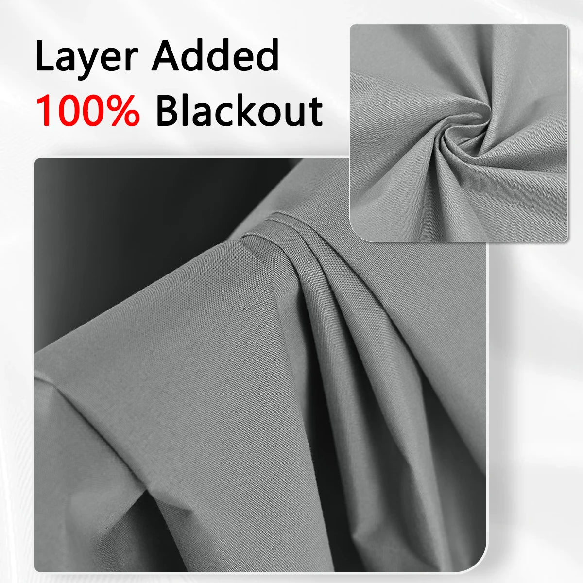 Solid Blackout Curtains with Grommets – Elegant Light-Blocking Drapes, Total Privacy & Comfort