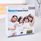 Premium Waterproof Mattress Protector – Soft Cotton Comfort, Total Mattress Protection