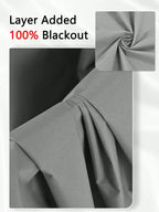 Solid Blackout Curtains with Grommets – Elegant Light-Blocking Drapes, Total Privacy & Comfort