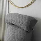 Reading Pillow Standard Bed Pillow – Comfortable Back Support for Sitting Up in Bed, Washable Cover & Handy Side Pockets