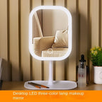 LED Makeup Mirror – 3-Color Light Touch Mirror & Elegant Design