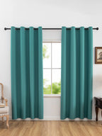 Solid Blackout Curtains with Grommets – Elegant Light-Blocking Drapes, Total Privacy & Comfort