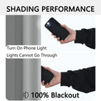 Solid Blackout Curtains with Grommets – Elegant Light-Blocking Drapes, Total Privacy & Comfort
