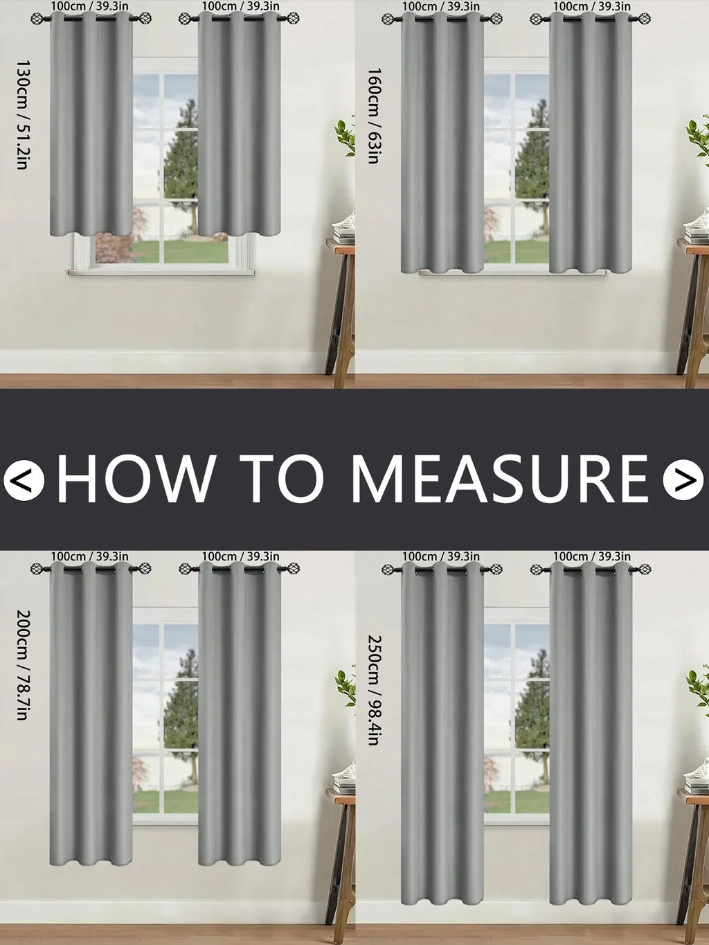 Solid Blackout Curtains with Grommets – Elegant Light-Blocking Drapes, Total Privacy & Comfort