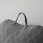Reading Pillow Standard Bed Pillow – Comfortable Back Support for Sitting Up in Bed, Washable Cover & Handy Side Pockets
