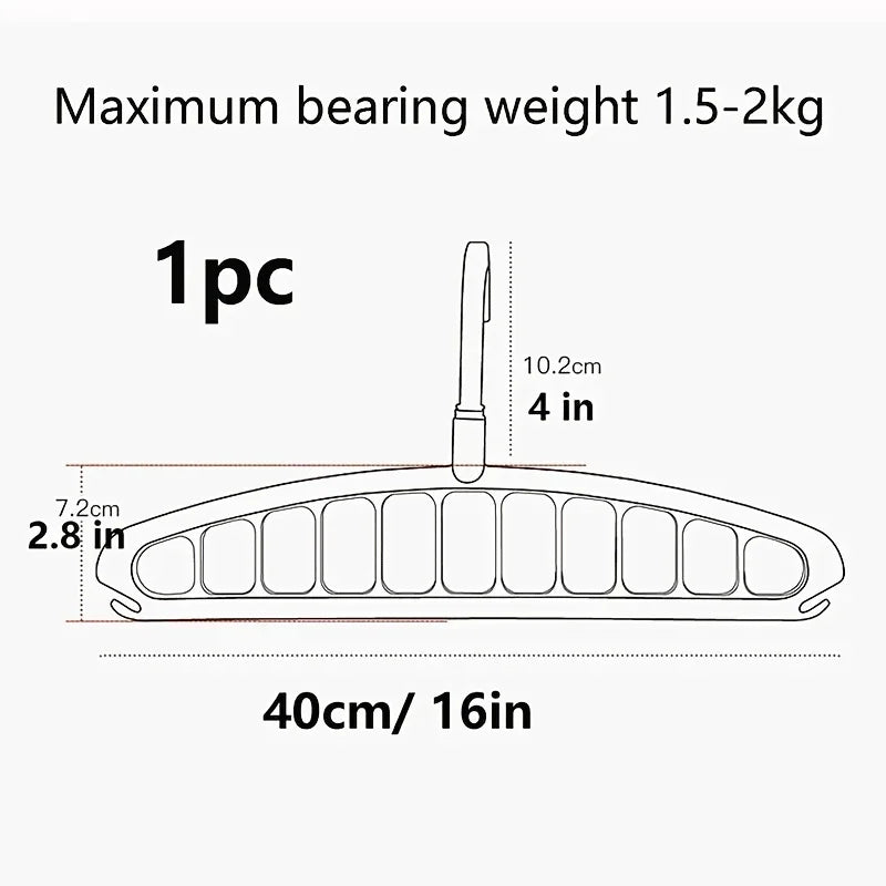 Premium Multi-Hole Clothes Hanger – Non-Slip Storage Rack & Space-Saving Wardrobe Organizer