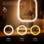 LED Makeup Mirror – 3-Color Light Touch Mirror & Elegant Design